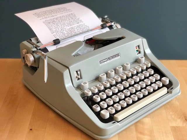 My beloved typewriter